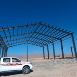 فروش و نصب سوله دست دوم دهانه 20 متر در شهرک صنعتی کرمان برای جناب مهندس امامی