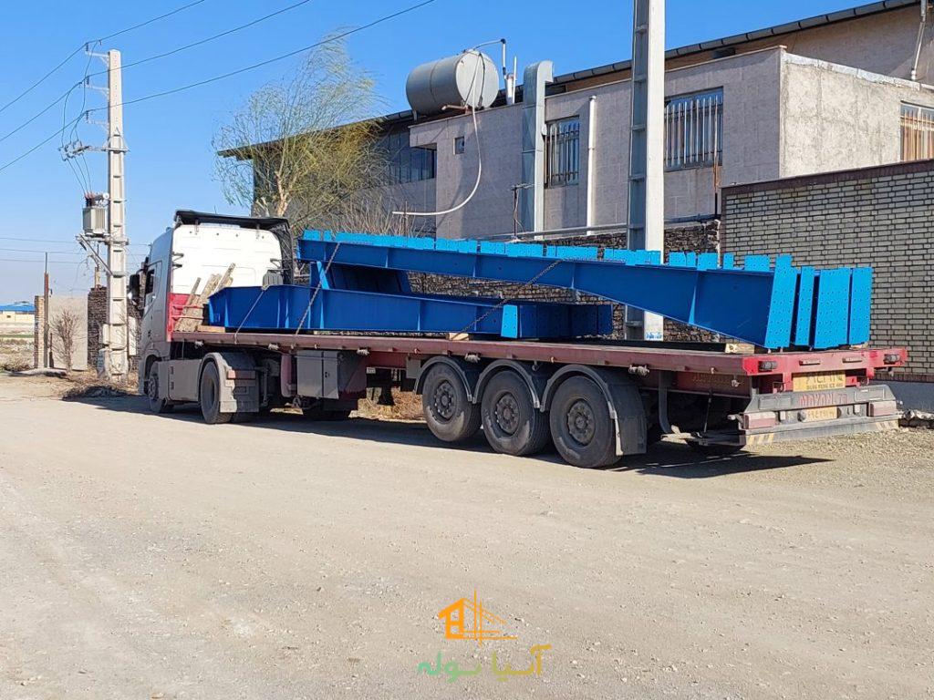 حمل و نصب سوله دست دوم در شهرک صنعتی سیرجان و کرمان با جرثقیل