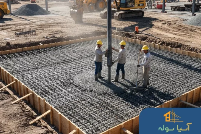 اجرای فونداسیون سوله|راهنمای کامل طراحی و اجرای پی سازی استاندارد