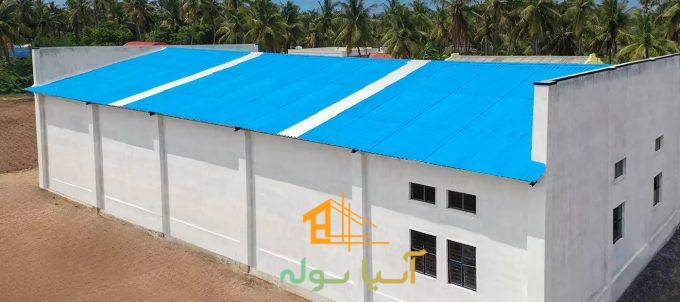 تفاوت ورق رنگی با ساندویچ پانل در سقف سوله