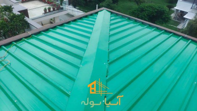 انواع ورق رنگی مورد استفاده در سقف سوله